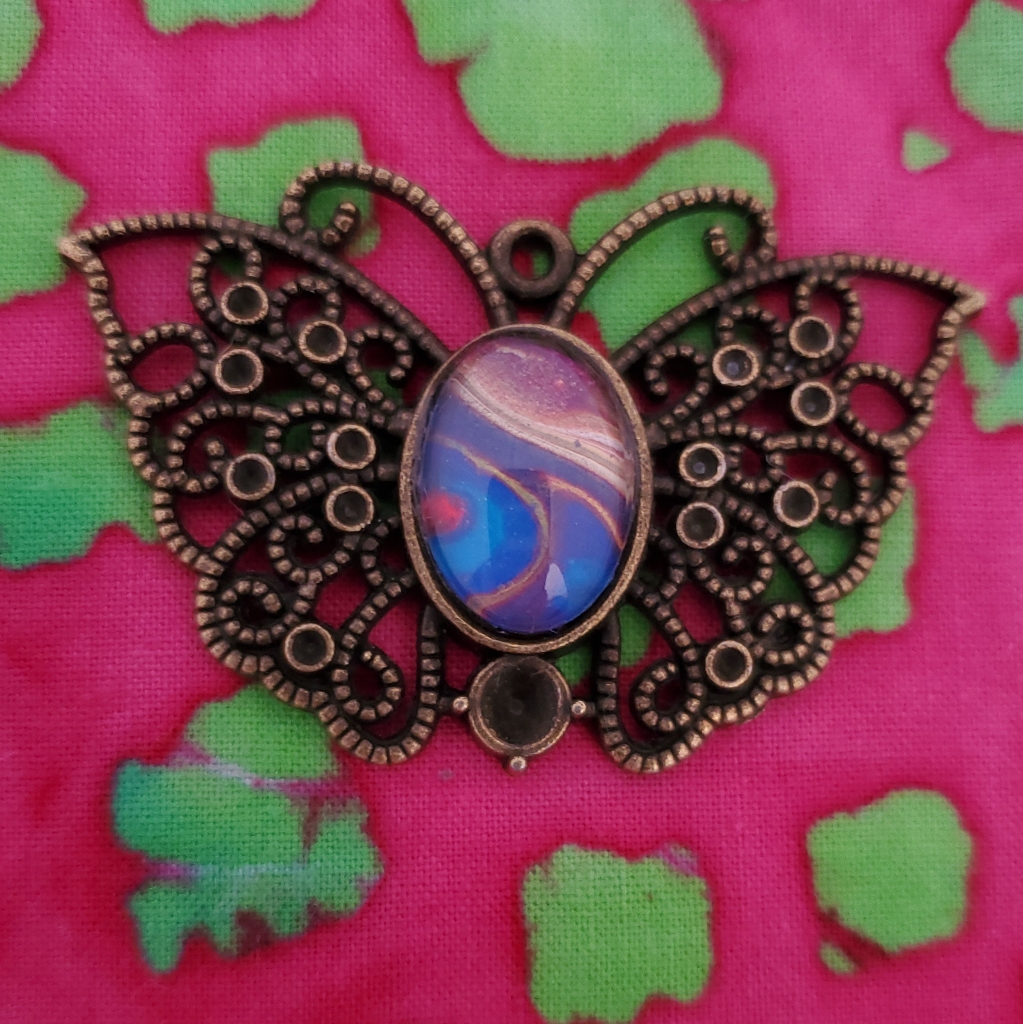 Handmade Butterfly Pendant Necklace